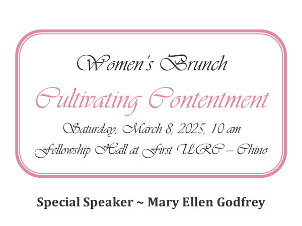 Women's Brunch - Cultivating Contentment