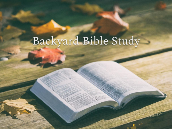 Backyard Bible Study